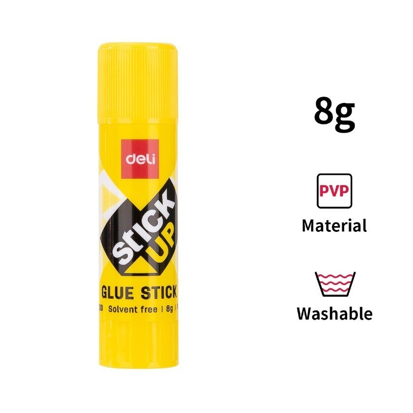 

DELI - EA20010 Lem Glue Stick Super Kuat PVP 18 Gram / Alat Tulis Murah