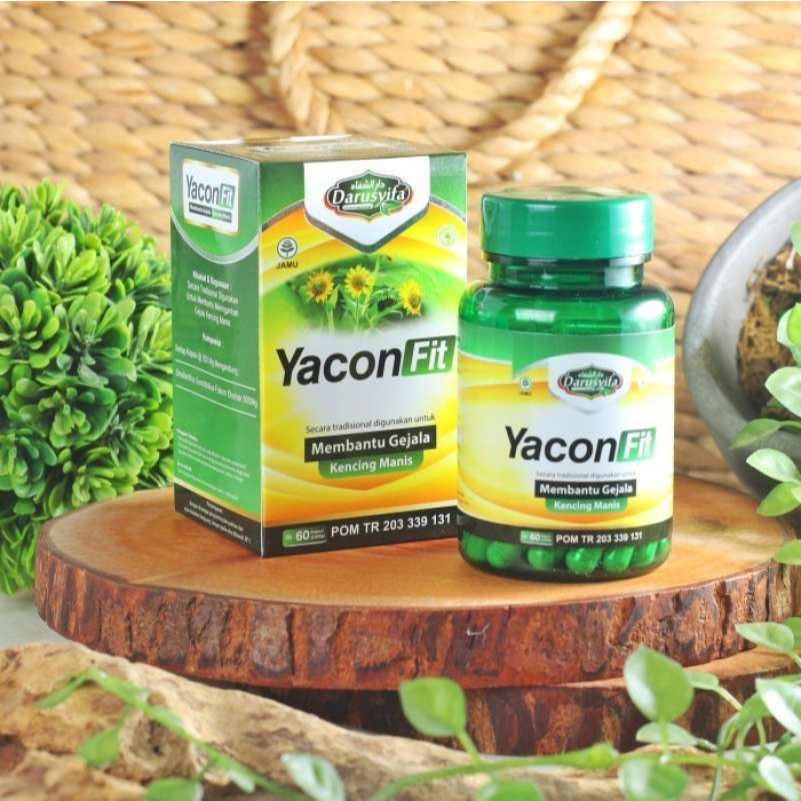 KAPSUL YACON FIT DARUSYIFA  Kapsul Yacon Fit - Obat Diabetes