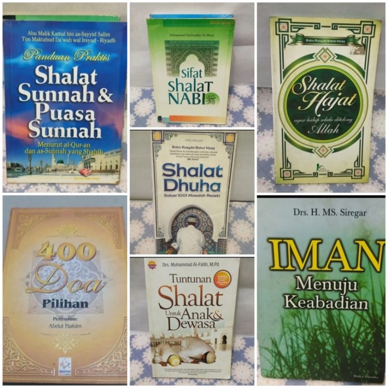 ORI 400 doa pilihan  Shalat Sunnah & puasa Sunnah Sifat shalat nabi Shalat hajat Tuntunan shalat unt
