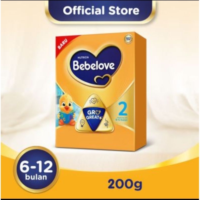 

Bebelove |• Bebelove 1 dan 2 kemasan 200gr