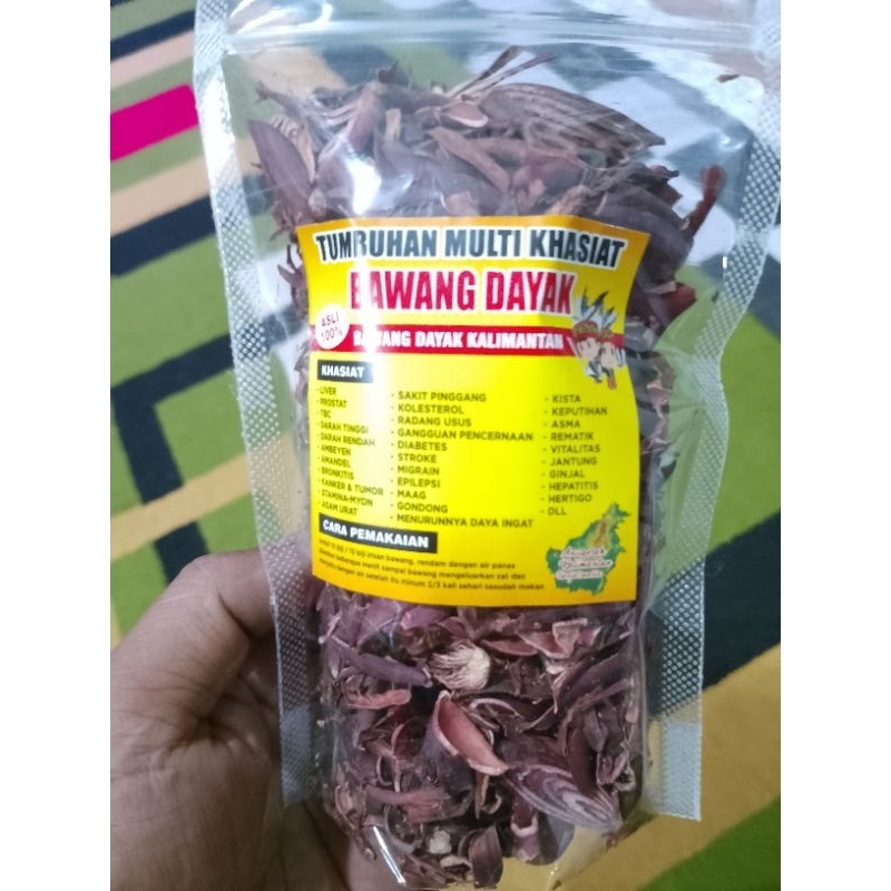 BAWANG DAYAK KERING ASLI KALIMANTAN