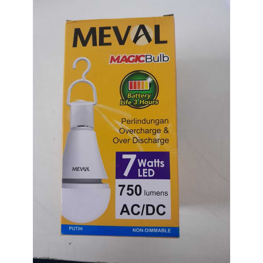 Meval Lampu Ajaib 7 Watt / Meval Magic Bulb