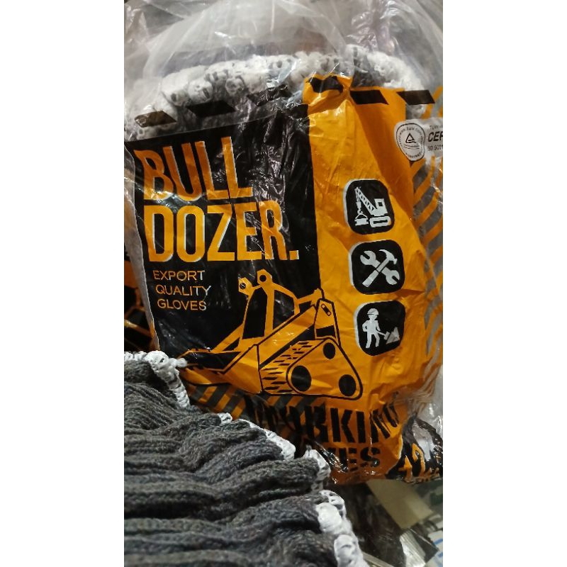 Bull Dozer Export Quality Gloves sarung tangan