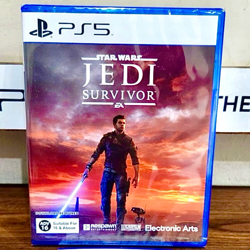 Kaset Star Wars Jedi Survivor Ps5 Game Playstation Ps 5 Ori StarWars Survival Playstation5 star war 