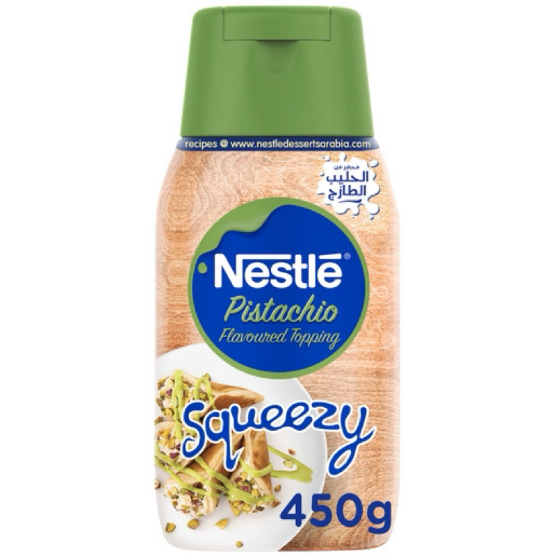 

Nestle squeezy pistachio
