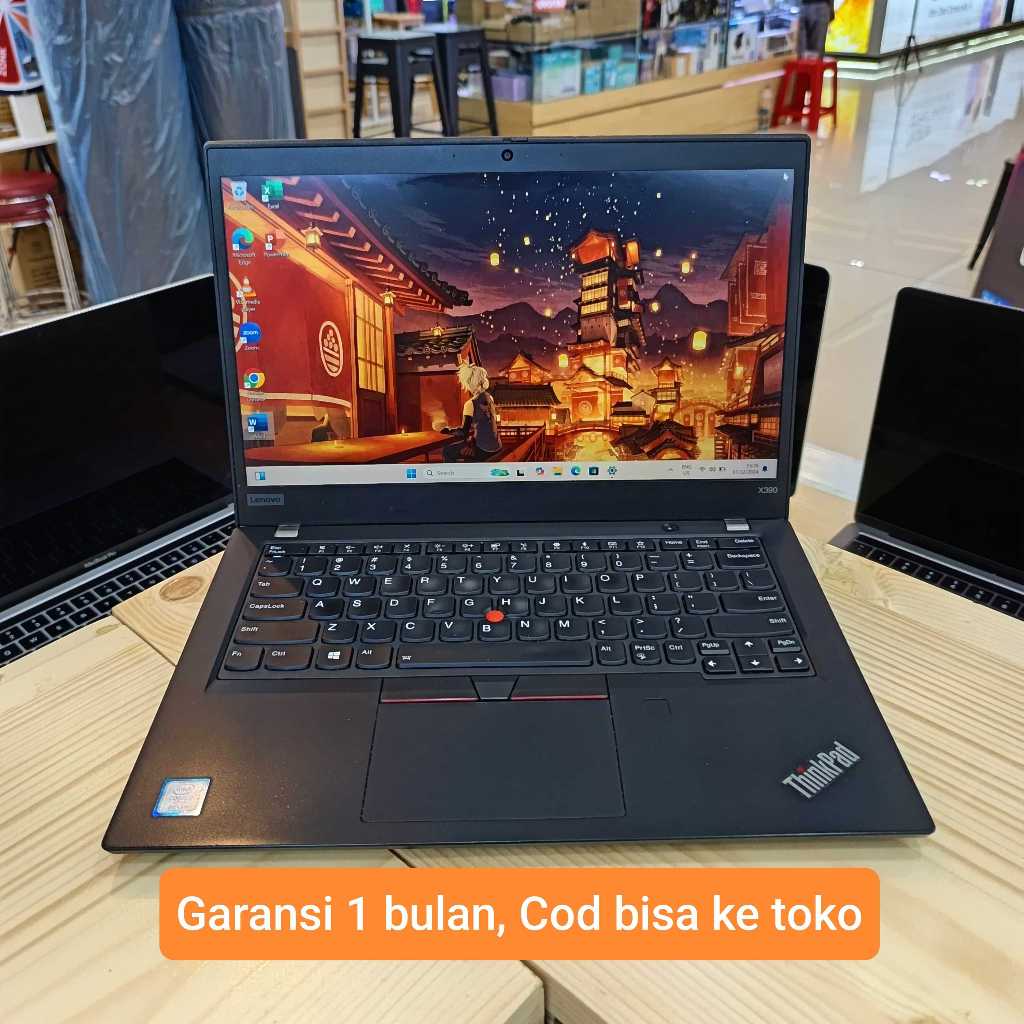 Lenovo Thinkpad X390 Intel Core i7 Generasi 8 16/512 SSD
