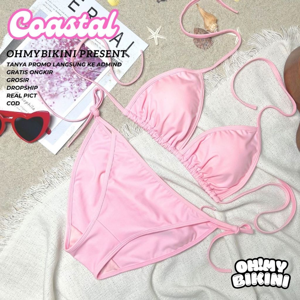 DR COASTAL Bikini Set Baju pantai Murah Bikini Lucu OhMyBikini