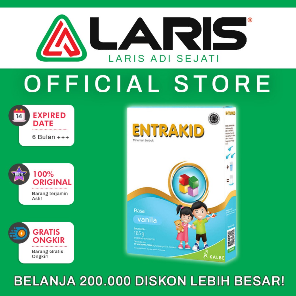 

Entrakid Vanila 185gr