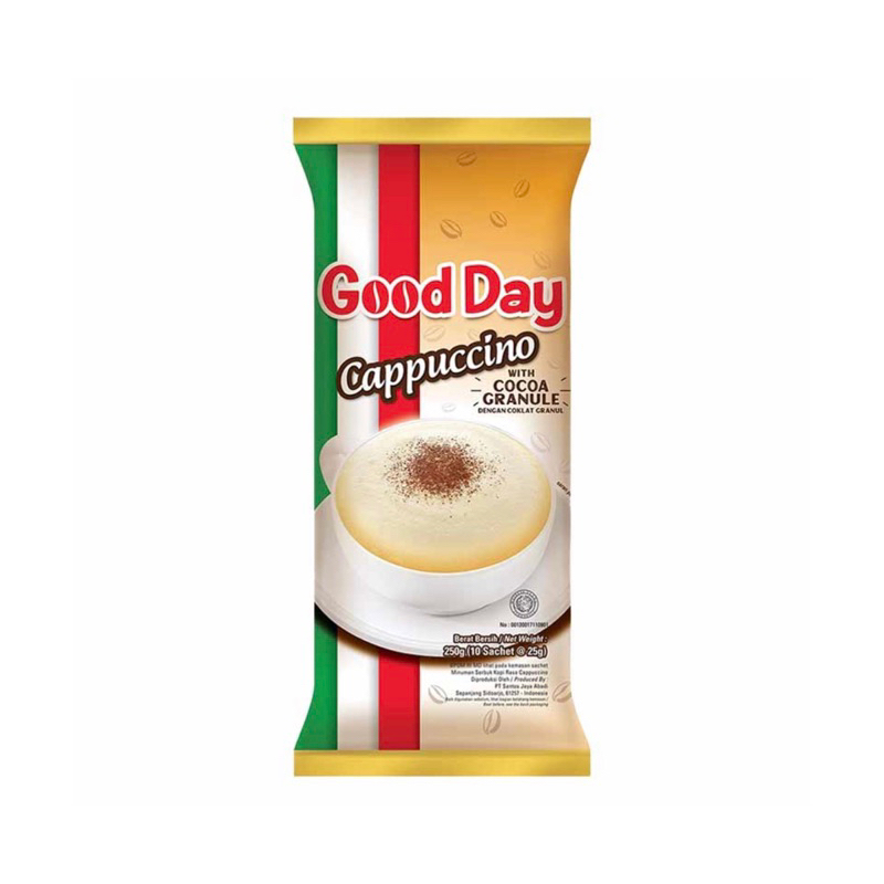 

Good Day Kopi Instant Cappuccino isi 10 x 25 g