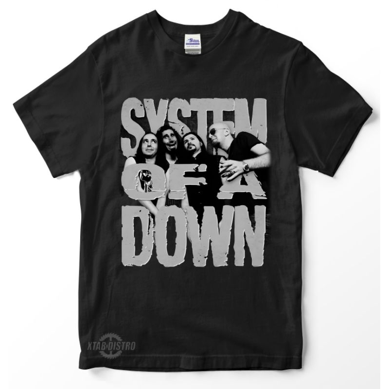 Kaos SYSTEM OF A DOWN kaos band tshirt System of down soad rock n seine