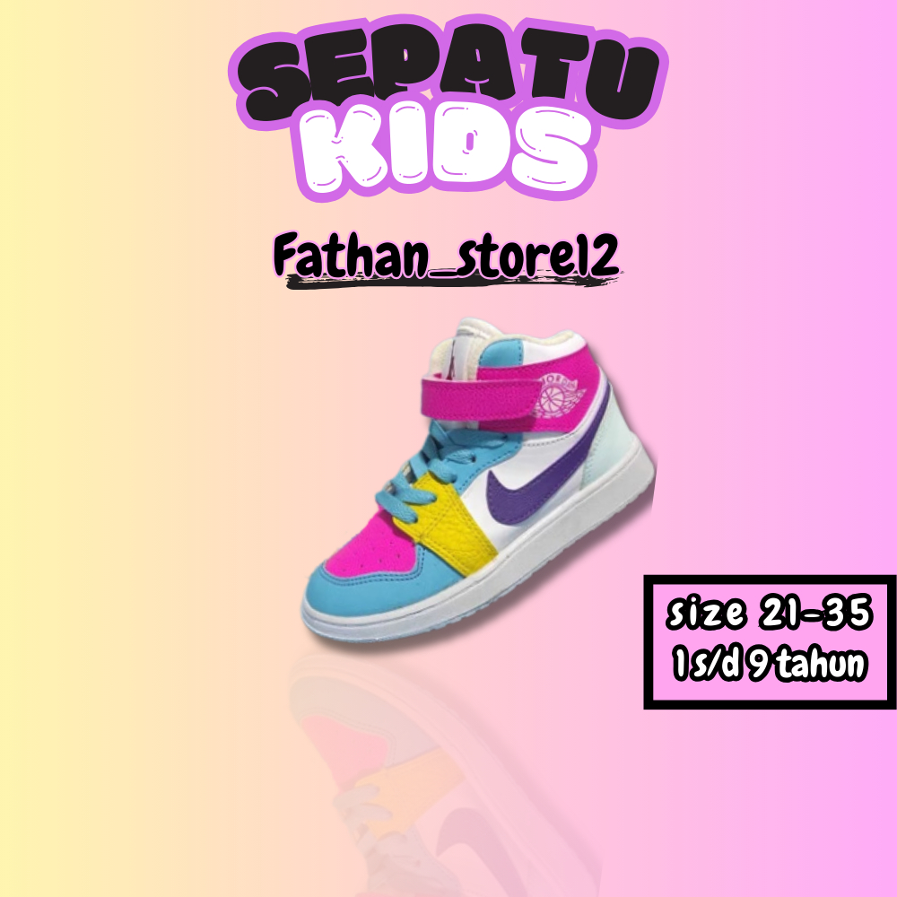 Sepatu Jordan Anak Perempuan / Sepatu Anak Jordan / Sepatu Anak Nike / Sepatu Anak Perempuan Jordan