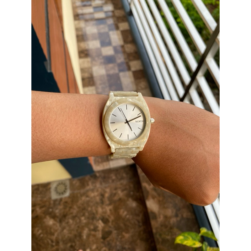 Nixon Time Teller Acetate White Original