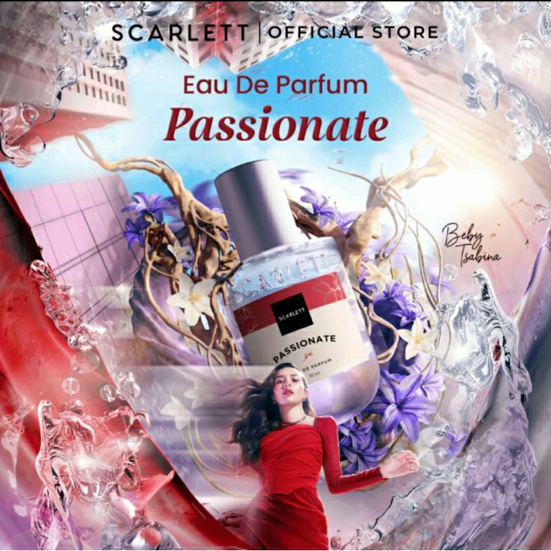 SCARLETT Eau De Parfum PASSIONATE / parfume scarlett Passionate