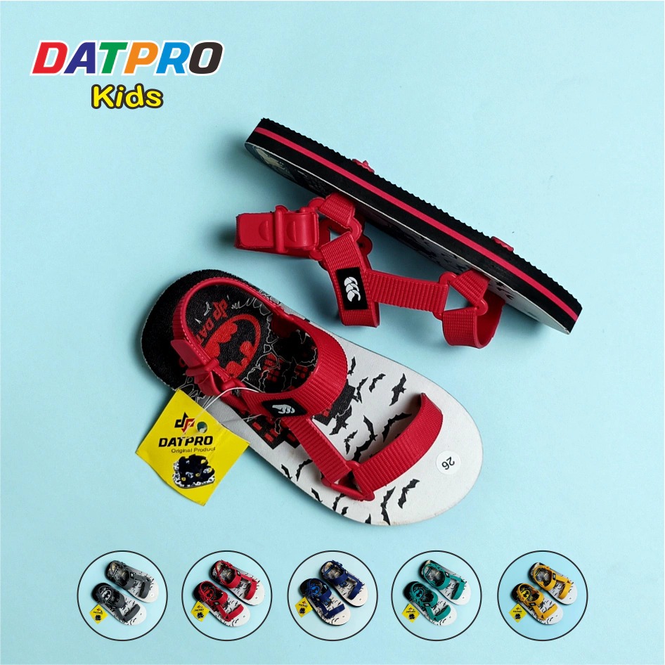 sandal anak pria sandal tali sandal anak bayi sandal santai sandal tali belakang BATMAN