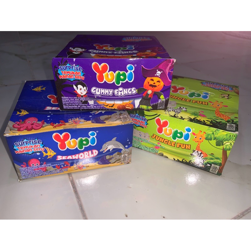 

Yupi Gummy Box All Varian