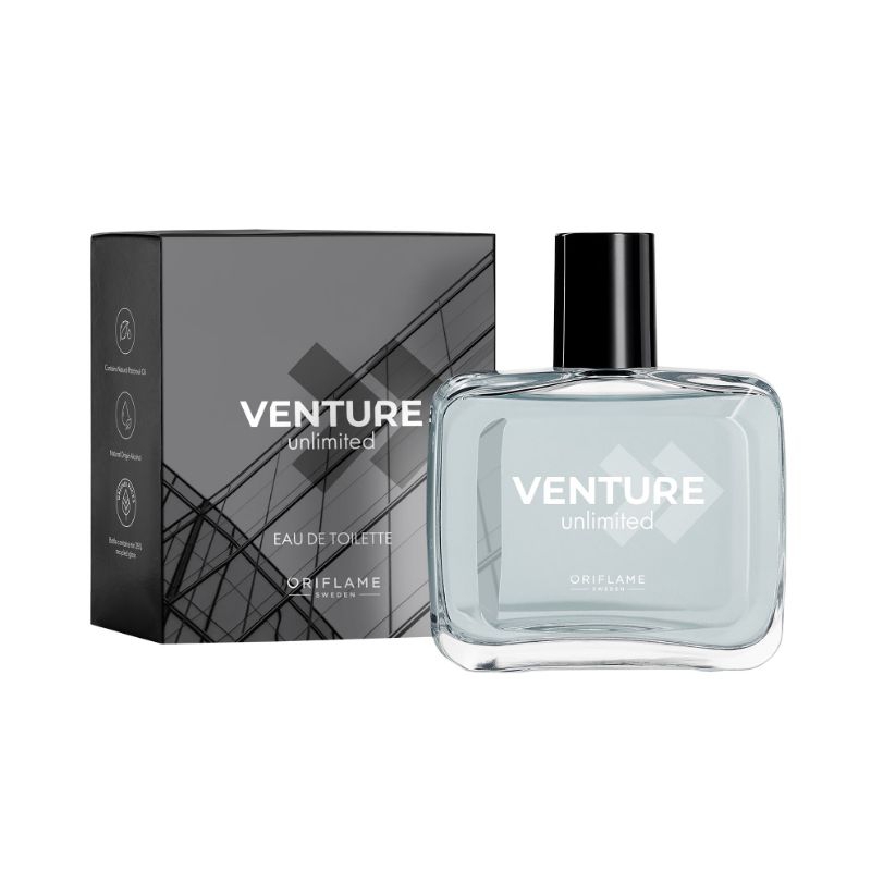 Parfum Pria Venture Unlimited Eau de Toilette oriflame