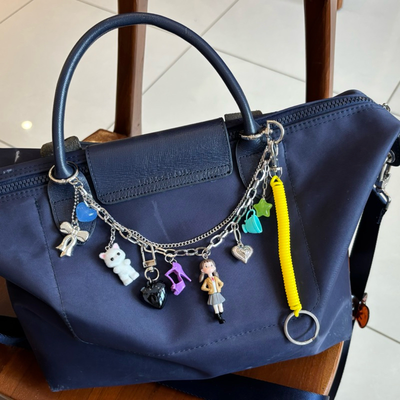 Girl Kitschy Bag Chain | bag charm bag keyring gantungan tas keychain