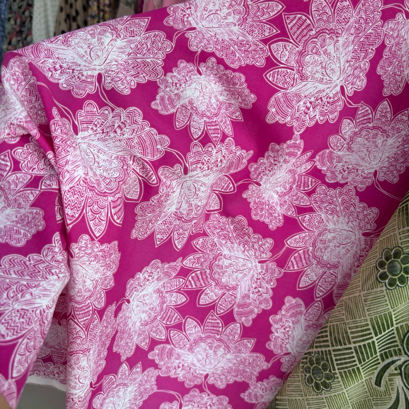 kain wolcrep motif etnik - kain crepe motif premium - kain bahan motif - kain meteran - kain gamis -