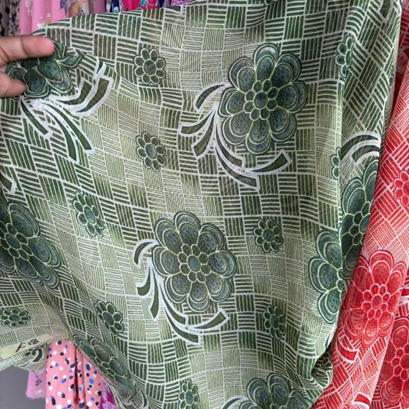 kain sifon motif etnik - kain sifon ceruty motif premium - kain ceruty motif premium - kain bahan ce