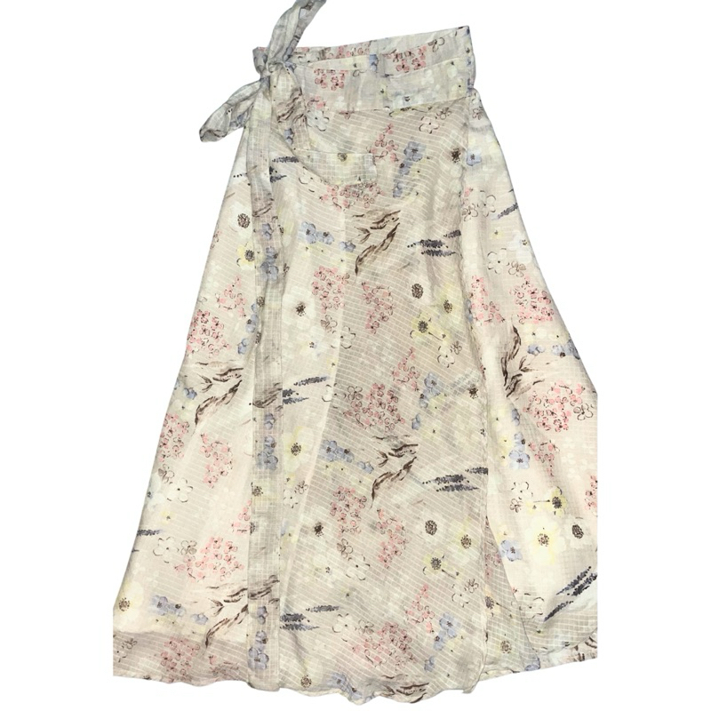 Rok Panjang Motif Bunga