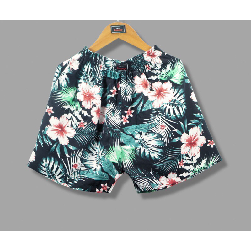 CELANA LOOPAY BOXER LOOPAY MOTIF FLORAL