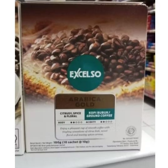 

Kopi excelso Robusta / Arabica 10x10g
