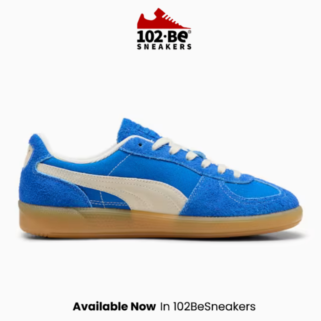 Sepatu Sneakers Puma Palermo Vintage Sneakers Unisex Shoes - Hyperlink Blue Original