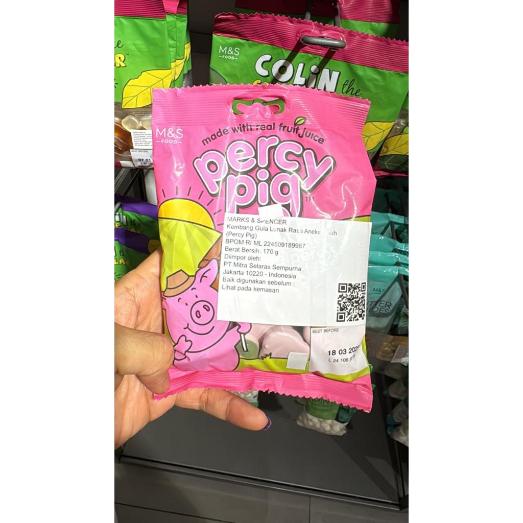 

Mark & Spencer Percy Pig With Real Fruit Juice