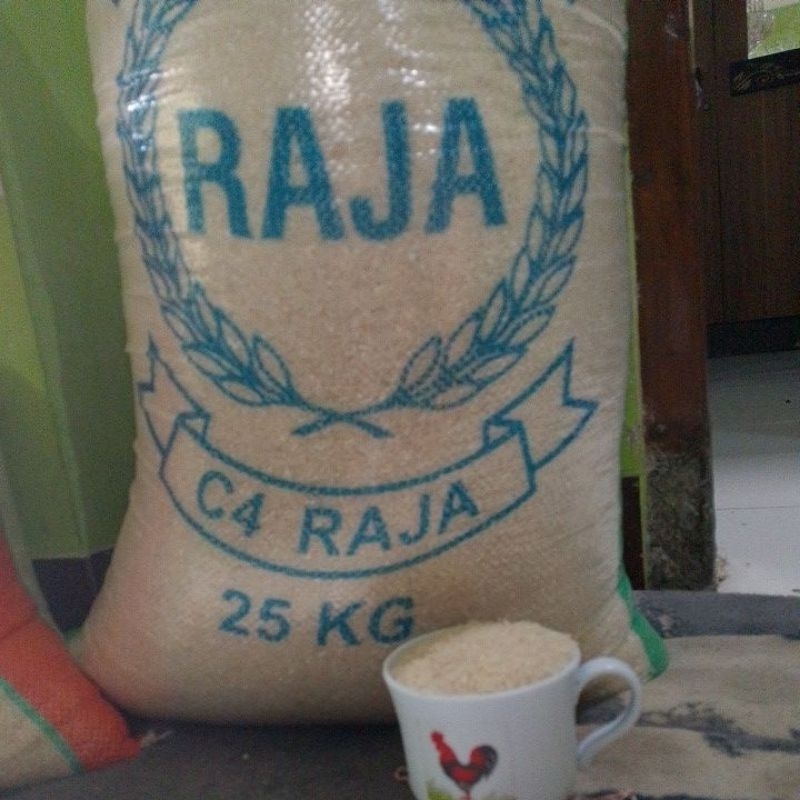 

Beras C4 Raja 5kg Pulen Bersih Utuh