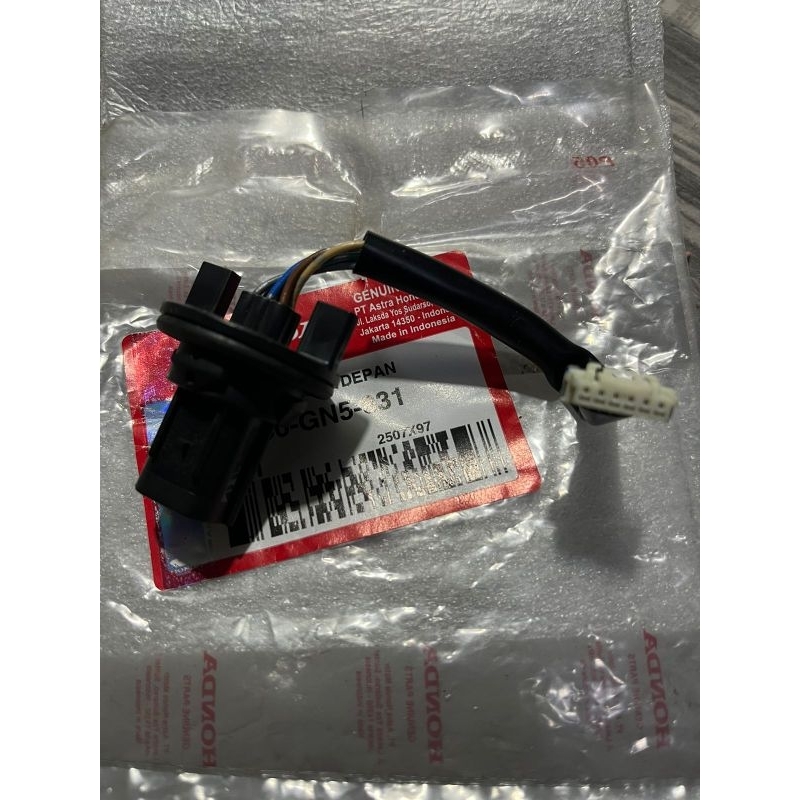 Socket Lampu Depan Genio Beat 2020 LED / Fitting lampu Depan Honda Genio / Kabel Lampu Depan Genio B