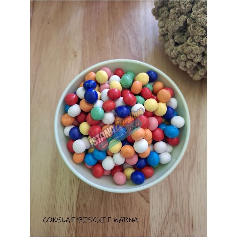 

Cokelat Biskuit Renyah 1kg – Varian Cokelat & Warna-Warni Ceria!