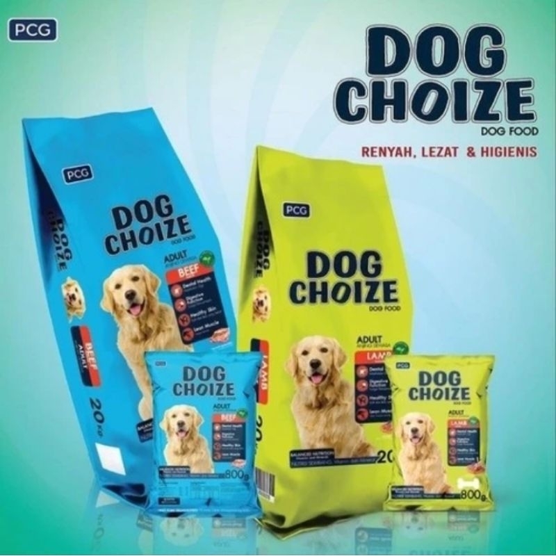 Dog Choize Lamb 20kg / Makanan Anjing Dog Food 20kg
