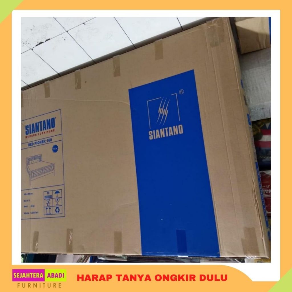 Xaviertaran Siantano Ranjang Besi Divan Besi Pioner Coating Anti Karat Divan Kasur