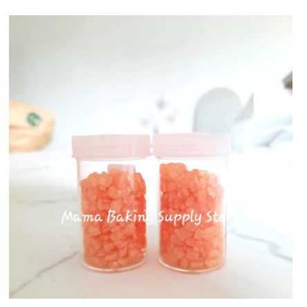 

Sprinkle SUGAR ORANGE Gula Oren Topping Hias Kue Cake Decor -+ 25 gr