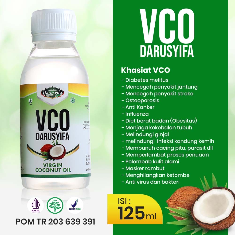 MINYAK VCO (VIRGIN COCONUT OIL) DARUSYIFA