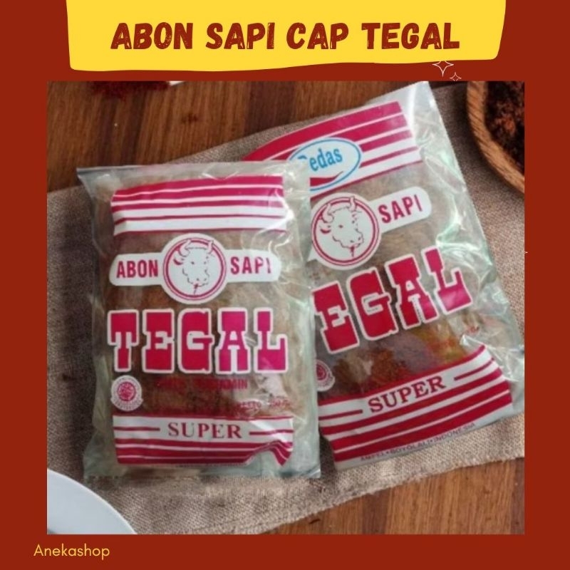 

Abon sapi cap tegal boyolali 250 gram