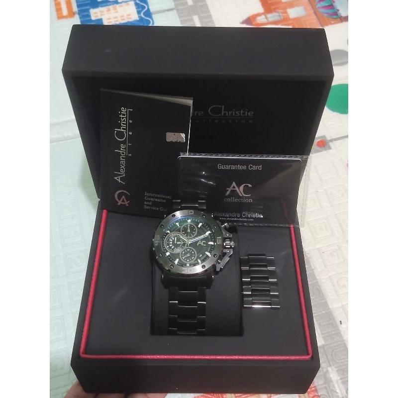 Jam Tangan Pria Alexandre Christie (Second Ori)