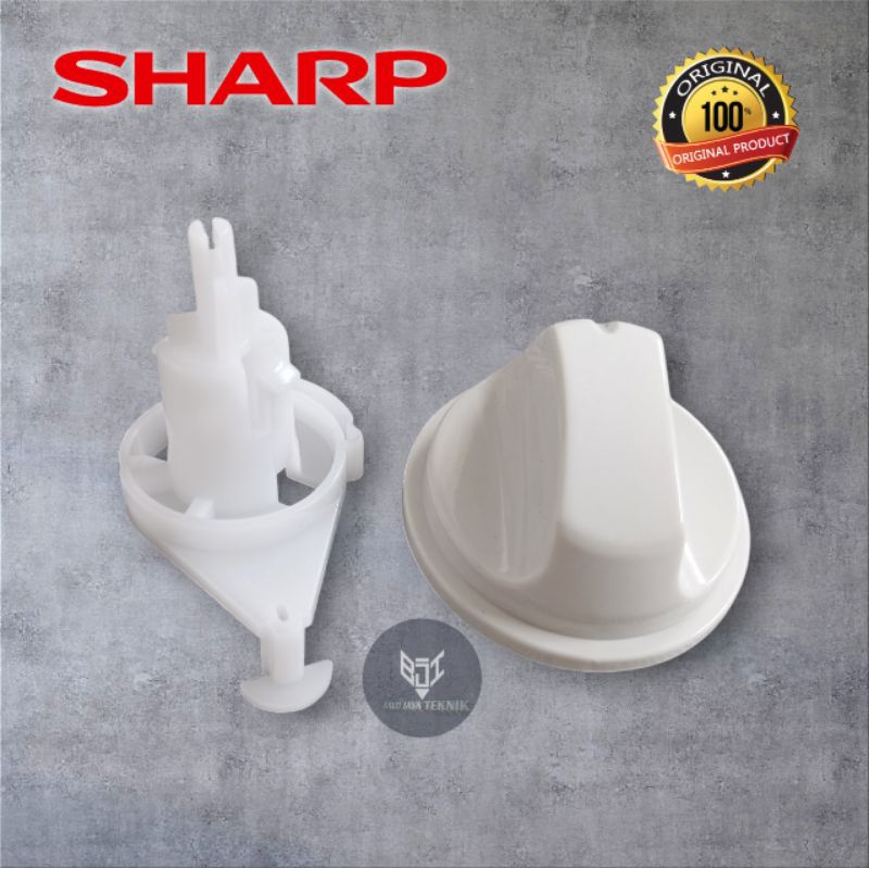 Selector Buang + Knop Mesin Cuci 2 Tabung SHARP Original | Penarik Pembuangan Mesin cuci 2 tabung SH