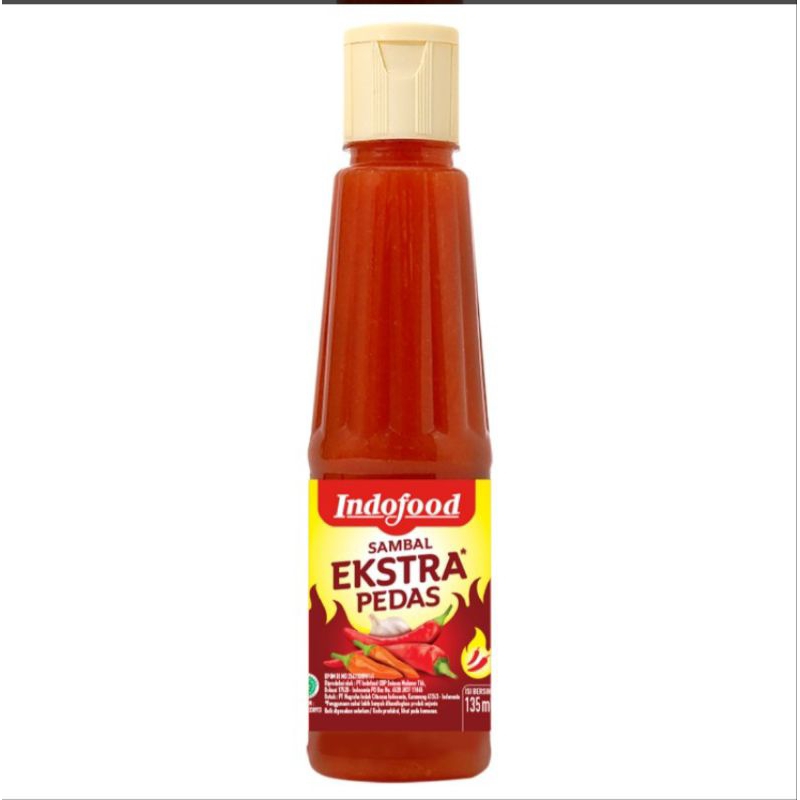 

Indofood Sambal Ekstra Pedas Botol 135 ml