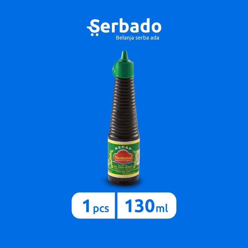 

Kecap Asin Nasional Kemasan Botol 130ml