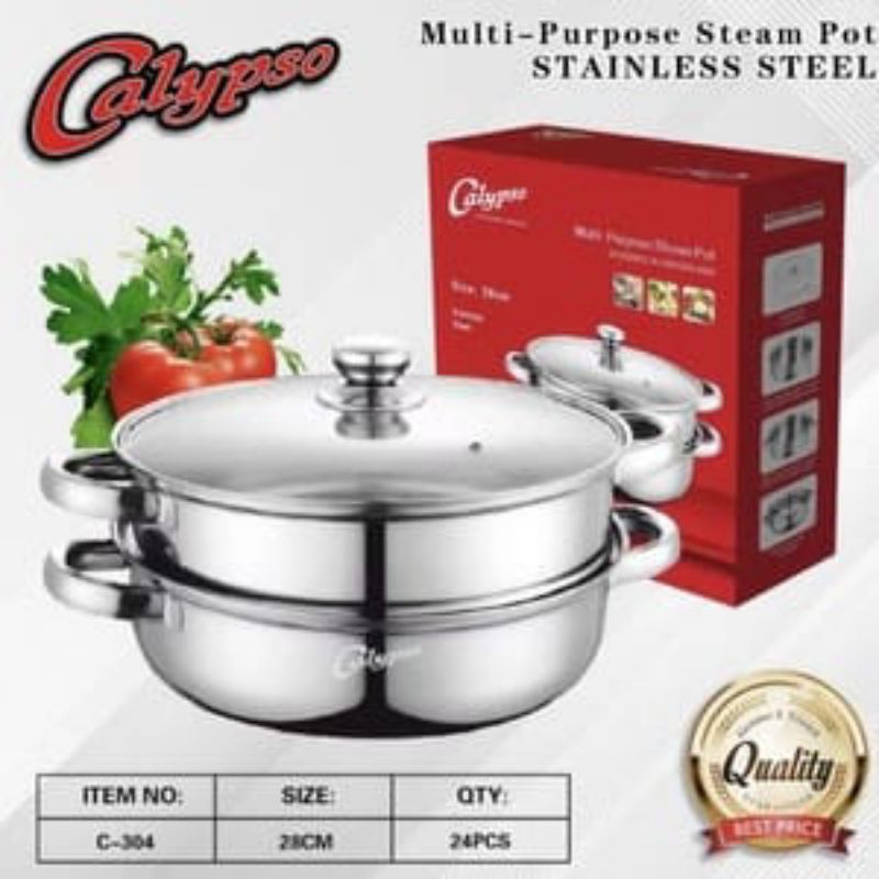 CALYPSO STEAM POT 28 CM PANCI KUKUS SUSUN 2