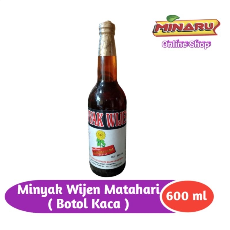 

Matahari Minyak Wijen 600 ml Botol Kaca
