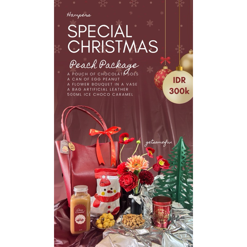 

Hampers Natal- Peach Package