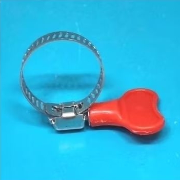 ❤Merah 1 Dim Klem Kuping Selang Air Gas Angin Stainless Steel