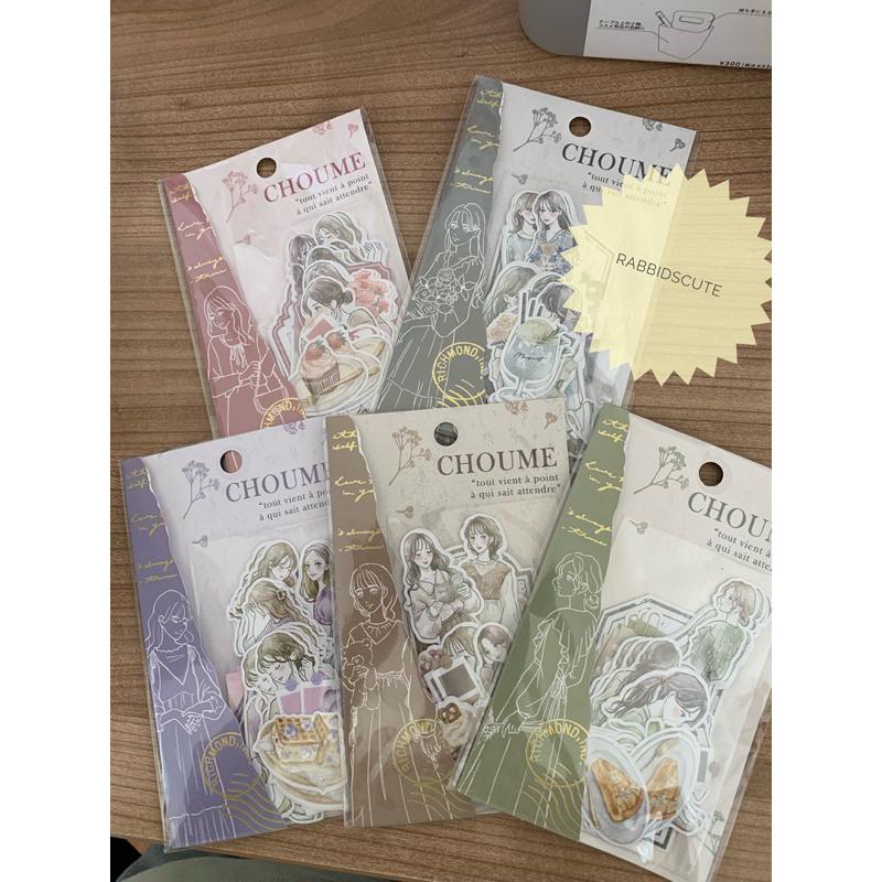 

CHOUME Flake Seal Sticker Coolier Shumi Seal QLIA Girl