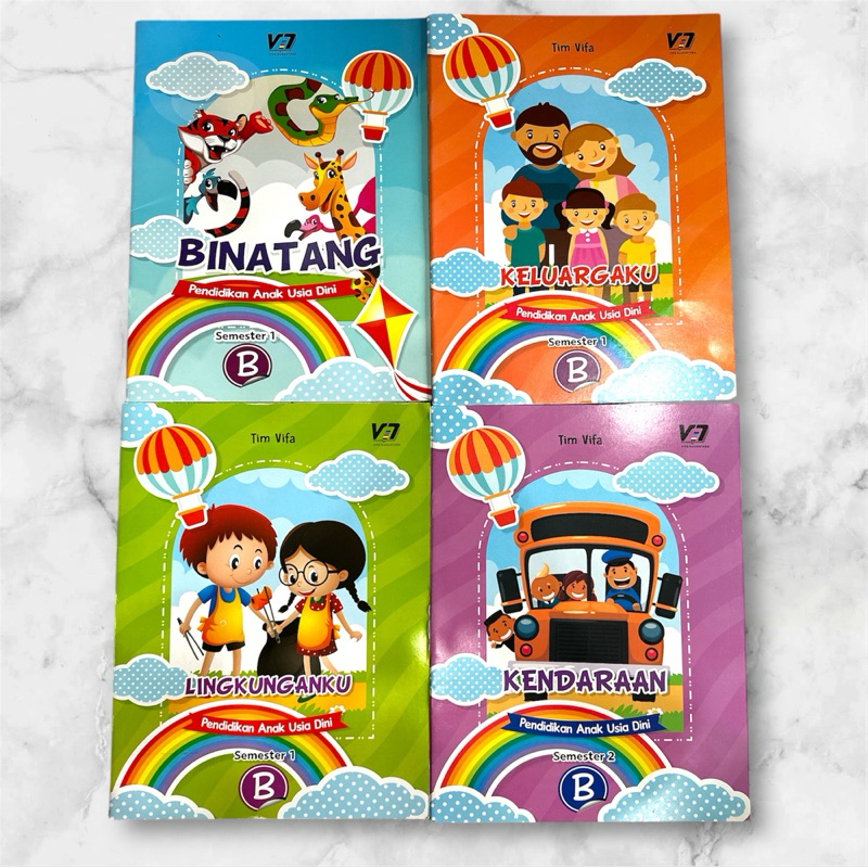 Buku PAUD Dan TK B Semester 2 - TBS