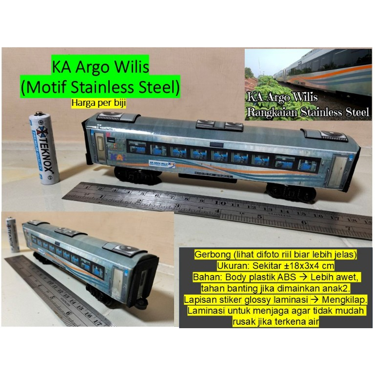 Gerbong KAI KA Argo Wilis