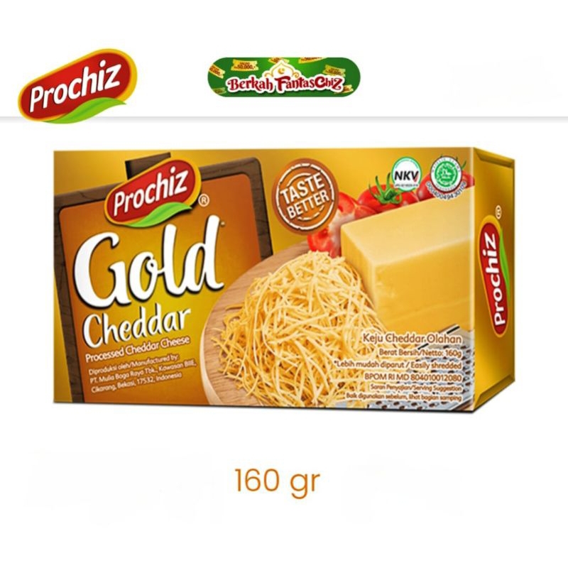 

Prochiz Gold Cheddar 160gr
