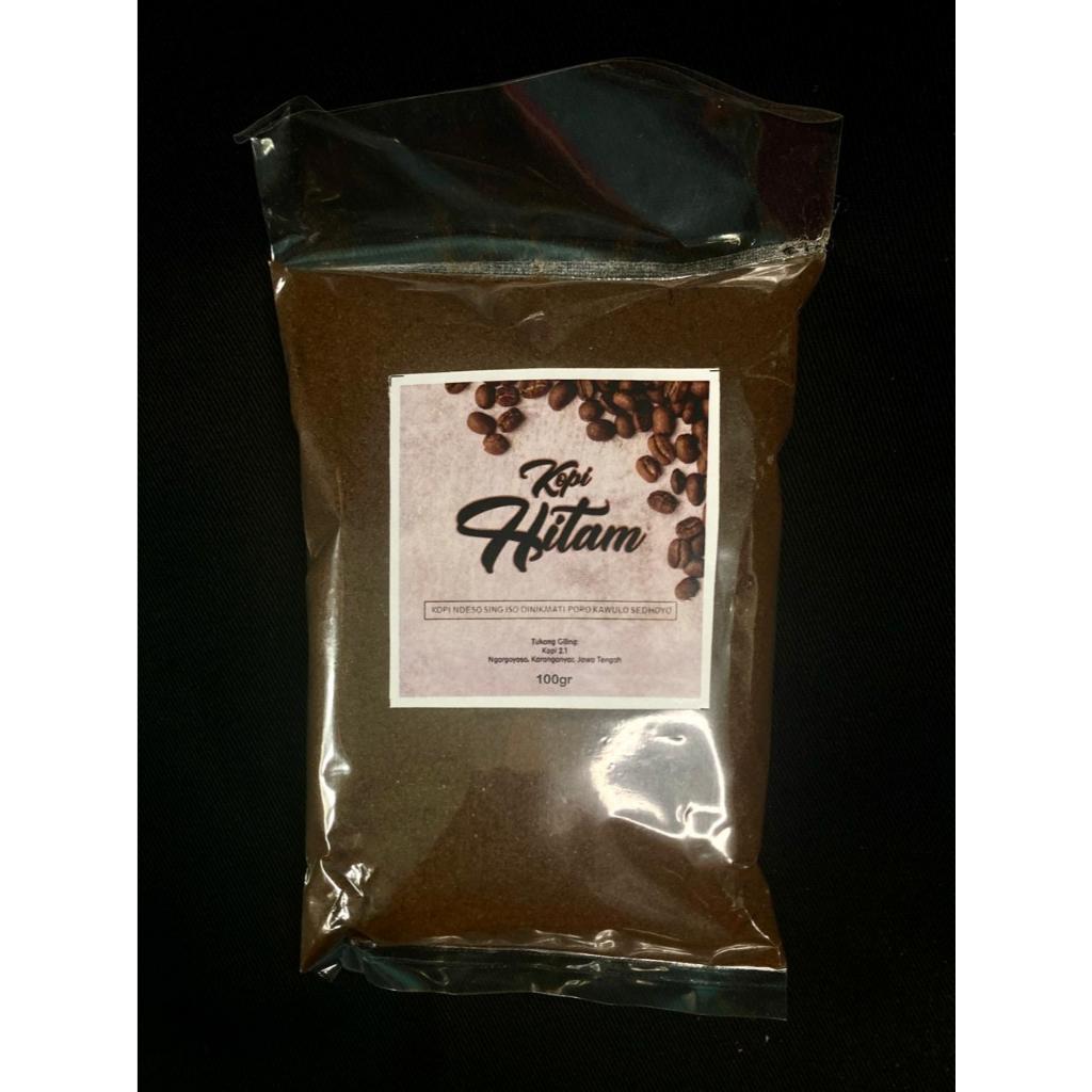 

Kopi Hitam 100gr dari Tuan Kopi 2.1 khas Gunung Lawu - Kopi Bubuk Robusta
