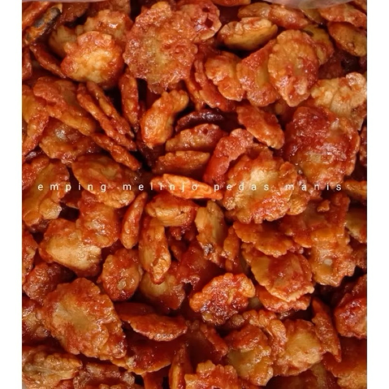 

[10g] Emping Mlinjo Emping Melinjo Pedas Manis Camilan Kiloan Murah